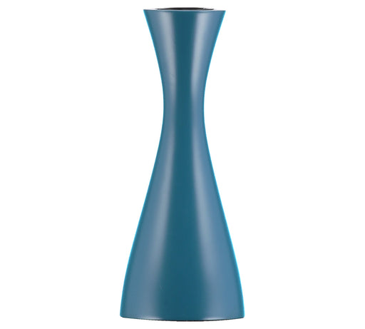 British Colour Standard - Wooden Candleholder Medium Petrol Blue Home & Kitchen