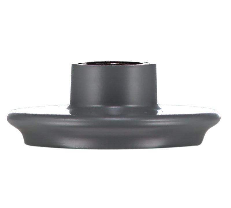British Colour Standard - Wooden Candleholder Small Gunmetal Grey Home & Kitchen