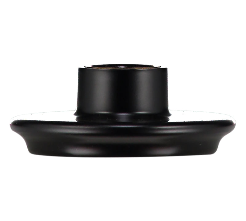 British Colour Standard - Wooden Candleholder Small Jet Black Home & Kitchen