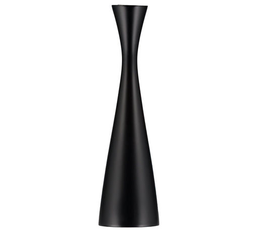 British Colour Standard - Wooden Candleholder Tall Jet Black Home & Kitchen