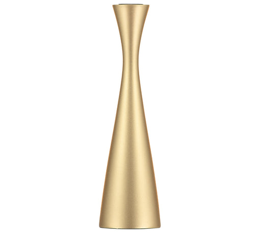 British Colour Standard - Wooden Candleholder Tall Old Gold Home & Kitchen