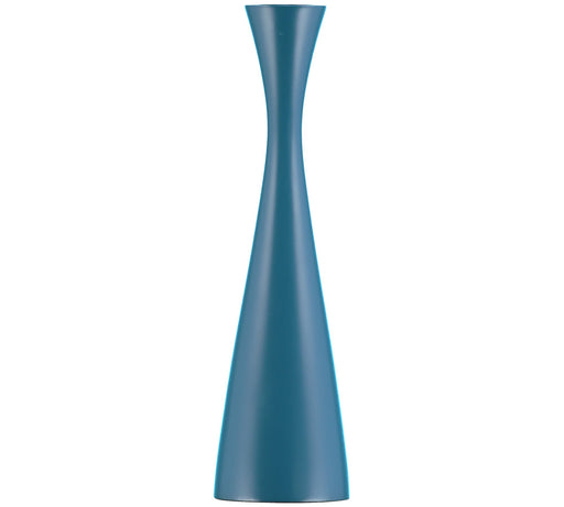 British Colour Standard - Wooden Candleholder Tall Petrol Blue Home & Kitchen