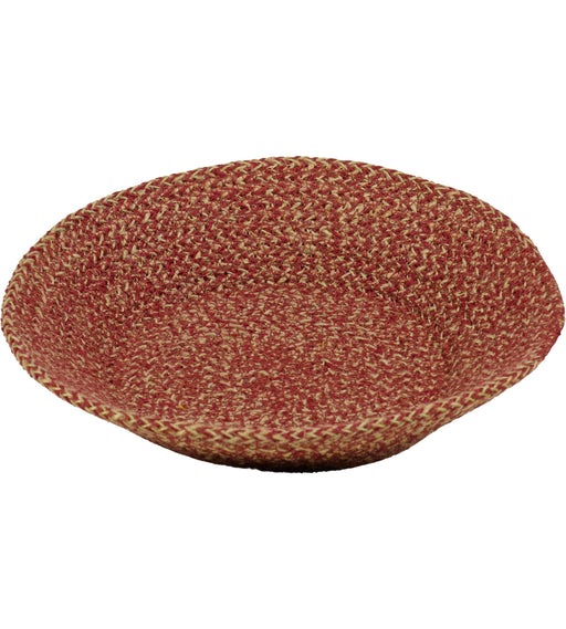 British Colour Standard - Woven Jute Serving Basket Guardsman's Red Home & Kitchen