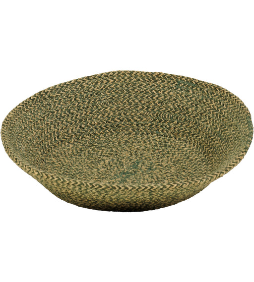 British Colour Standard - Woven Jute Serving Basket Olive Home & Kitchen