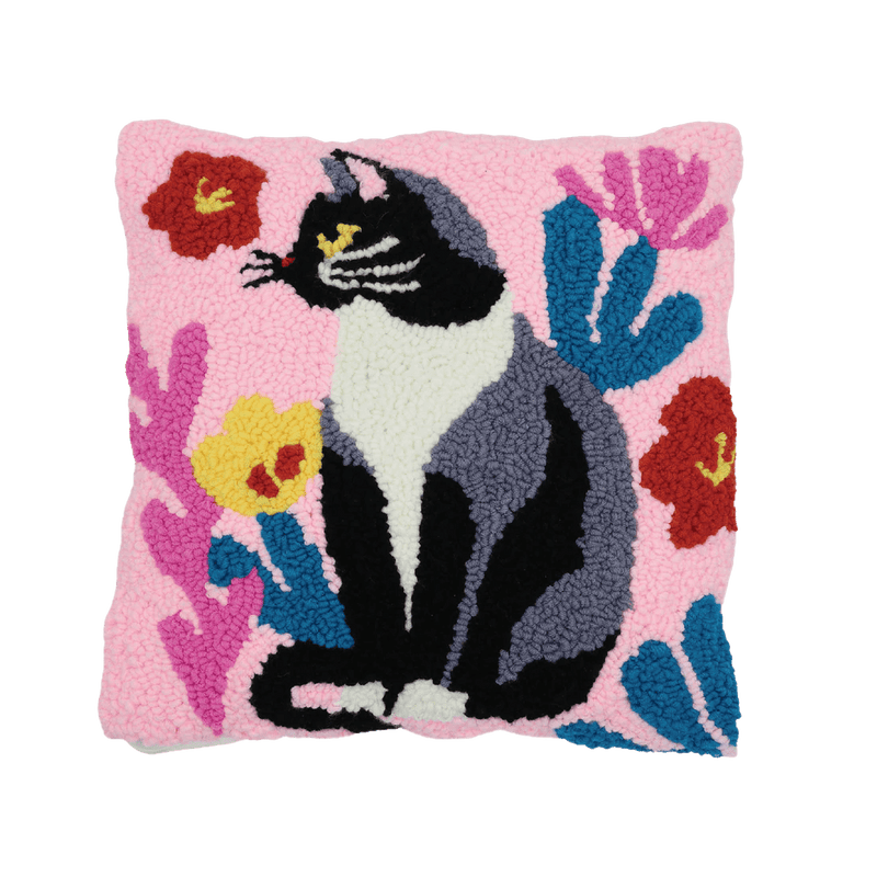 Broderie - CAT PUNCH NEEDLE CUSHION KIT Arts & Crafts