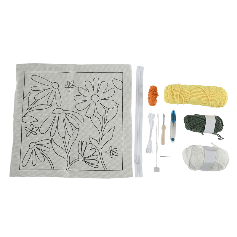 Broderie - DAISY PUNCH NEEDLE CUSHION KIT Arts & Crafts