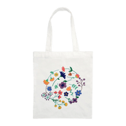 Broderie - FLOWER TOTE BAG EMBROIDERY KIT Arts & Crafts