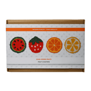 Broderie - FRUITS PUNCH NEEDLE COASTER KIT Arts & Crafts