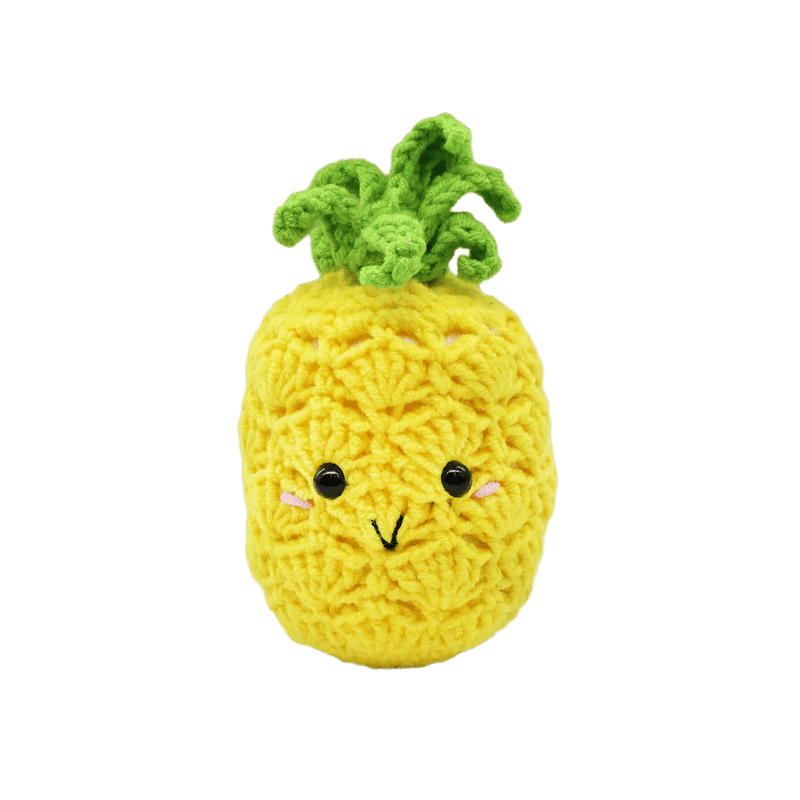Broderie - HAPPY PINEAPPLE DIY CROCHET KEY RING KIT Arts & Crafts