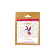 Broderie - HUMMINGBIRD CROSS STITCH KIT Arts & Entertainment