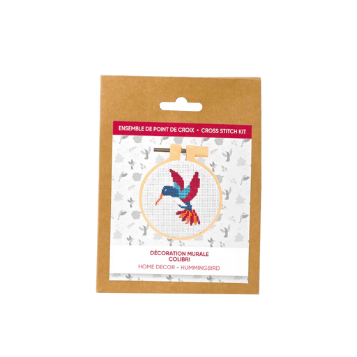 Broderie - HUMMINGBIRD CROSS STITCH KIT Arts & Entertainment