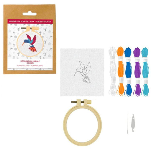 Broderie - HUMMINGBIRD CROSS STITCH KIT Arts & Entertainment