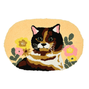 Broderie - KITTY PUNCH NEEDLE RUG KIT Arts & Crafts