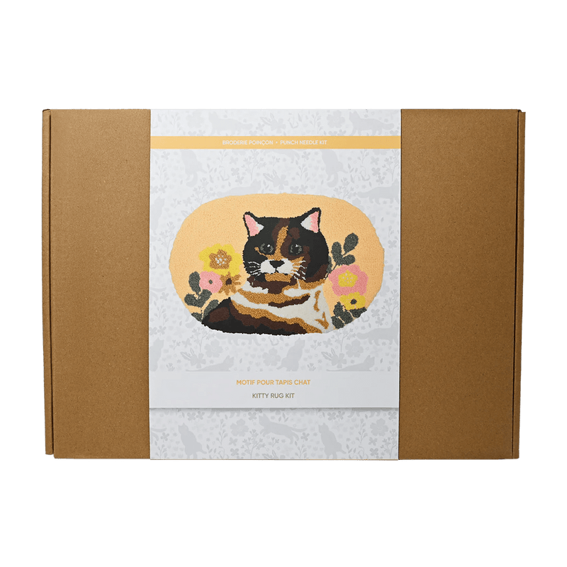Broderie - KITTY PUNCH NEEDLE RUG KIT Arts & Crafts