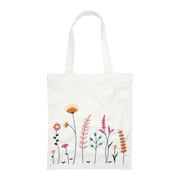 Broderie - MEADOW FLOWERS TOTE BAG EMBROIDERY KIT Arts & Crafts