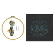 Broderie - MIDNIGHT BUTTERFLY EMBROIDERY KIT Toys & Games