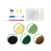 Broderie - MINI BROCOLI BUDDY DIY CROCHET KIT Arts & Entertainment