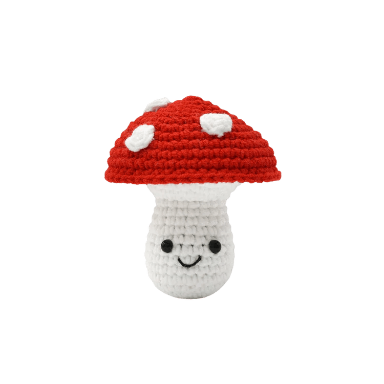Broderie - MINI MUSHROOM DIY CROCHET KEYRING KIT Arts & Entertainment