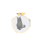 Broderie - MITTENS KITTY CROSS STITCH KIT Arts & Entertainment