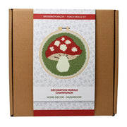 Broderie - MUSHROOM HOME DECOR PUNCH NEEDLE KIT Arts & Crafts