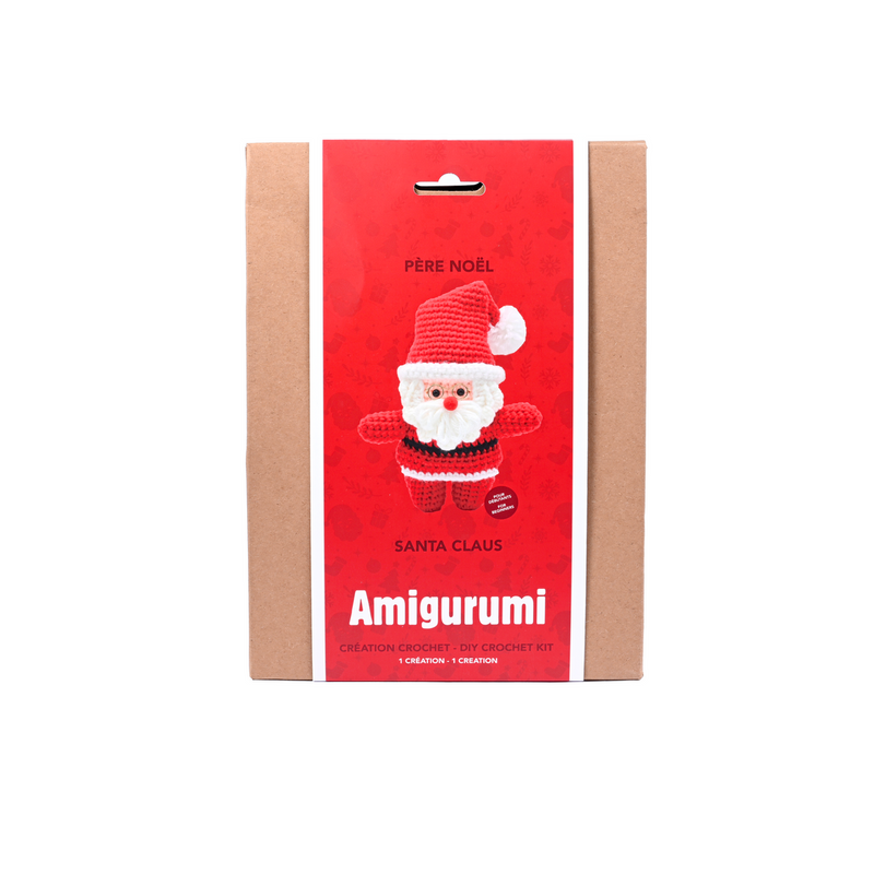 Santa crochet kit package, item 201783