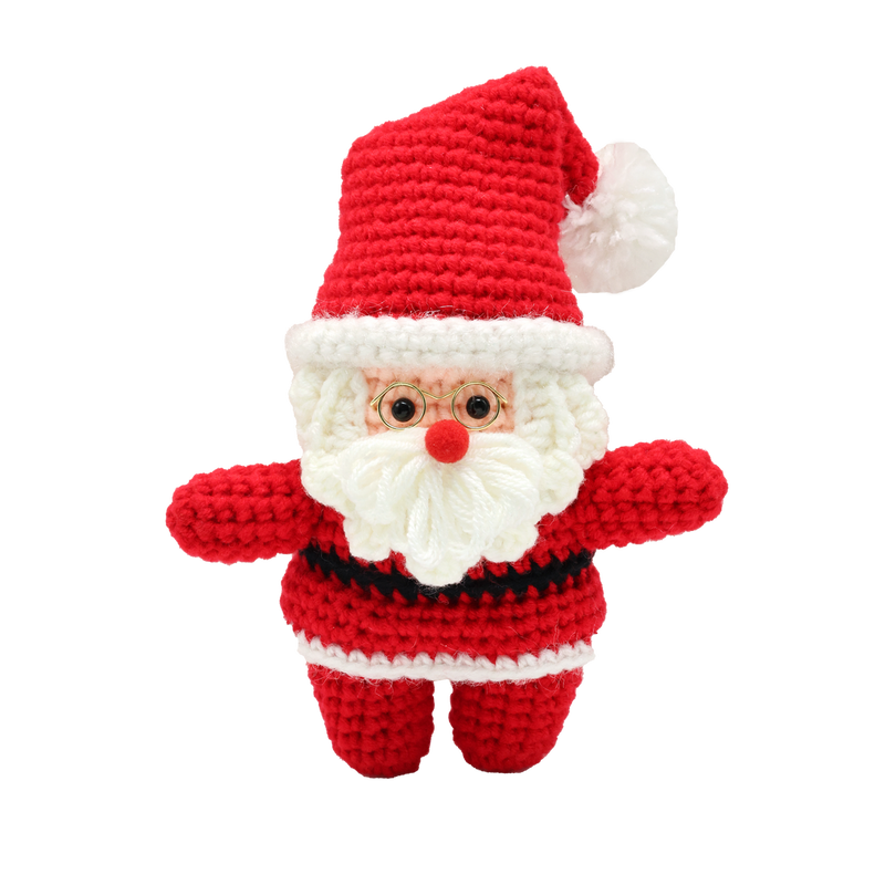 Santa crochet kit contents, item 201783