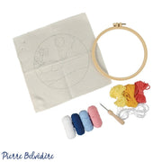 Broderie - SUNRISE PUNCH NEEDLE KIT Arts & Entertainment