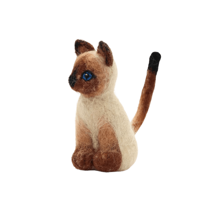 Broderie - TONKINESE CAT NEEDLE FELTING KIT Arts & Entertainment