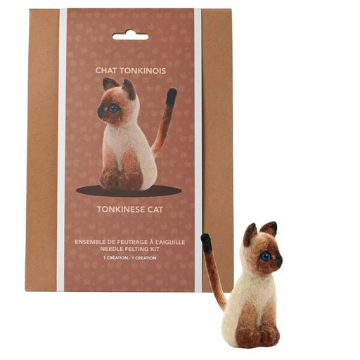 Broderie - TONKINESE CAT NEEDLE FELTING KIT Arts & Entertainment