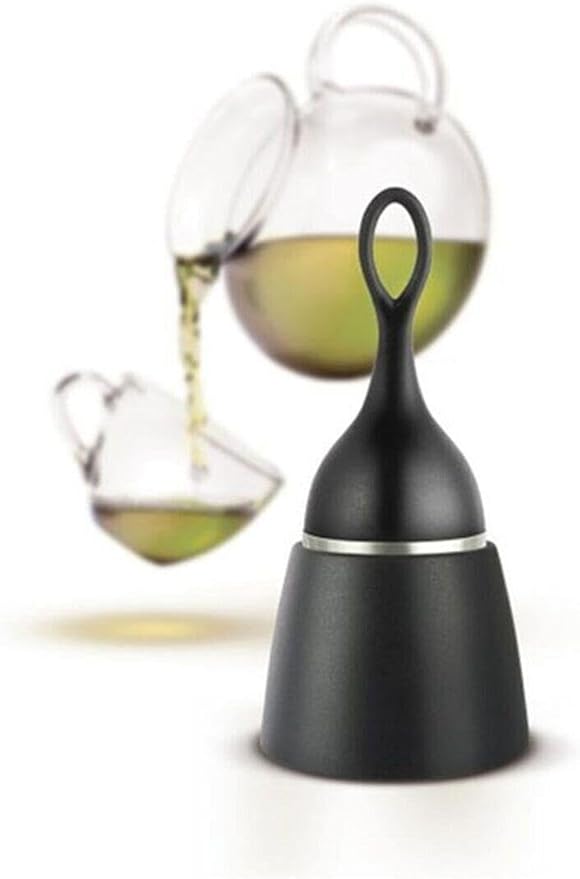 Browne - ADHOC HANGTEA Tea Infuser Large4x12.5cm/1.6x4.9" Black Home & Kitchen