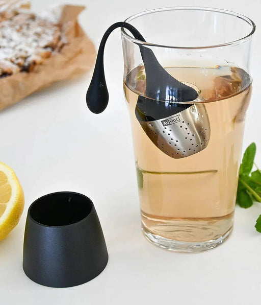 Browne - ADHOC HANGTEA Tea Infuser Large4x12.5cm/1.6x4.9" Black Home & Kitchen