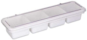 Browne - Bar Caddy Condiment Tray - 4 - Compartment with Cover - 600 mL Home & Kitchen