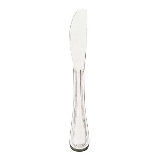 Browne - CONTOUR Dinner Knife, Serrated, 8.8"/22.4cm, 13/0 SS, 90 gauge, Mirror Finish Home & Kitchen