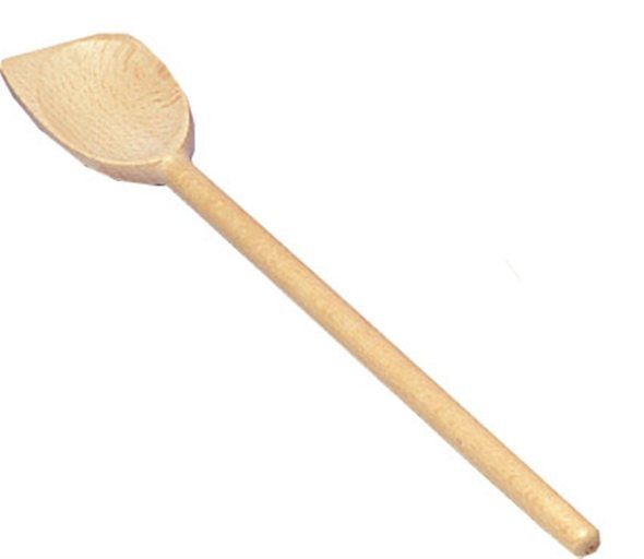 Browne - DELUXE WOOD POINTED SPOON 12" Home & Kitchen