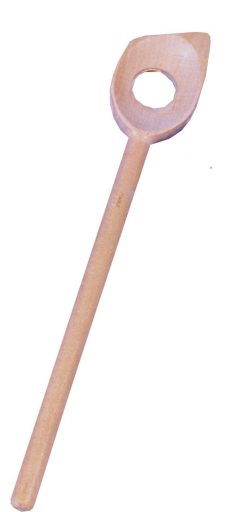 Browne - DELUXE WOOD POINTED SPOON w/HO Home & Kitchen