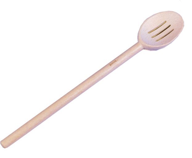 Browne - DELUXE Wooden Spoon, Slotted 12"/30.5cm Home & Kitchen