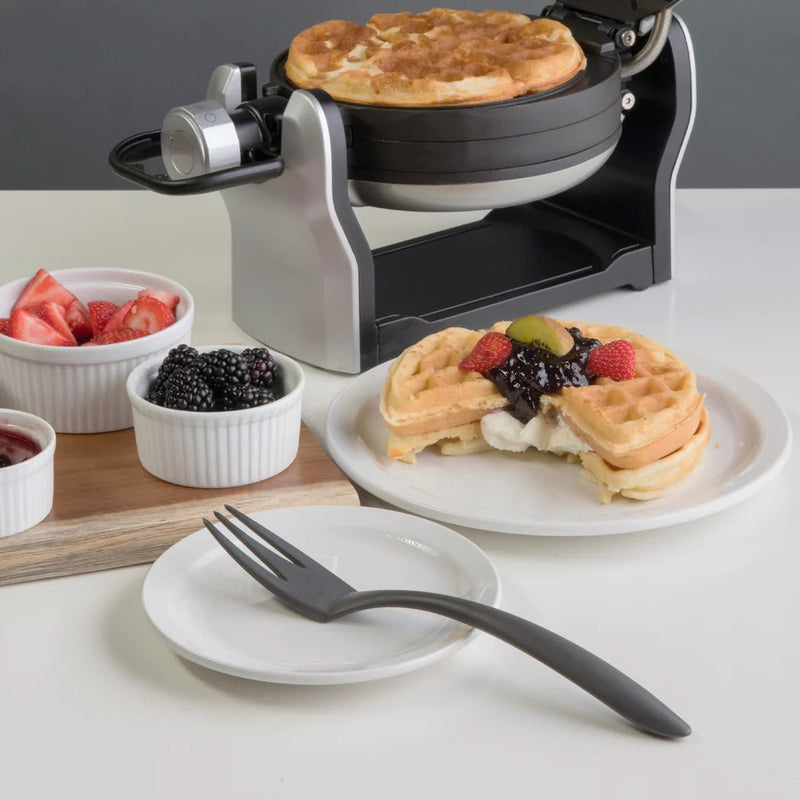 Browne - ECLIPSE High Heat Waffle Iron Fork Resin Grey Home & Kitchen