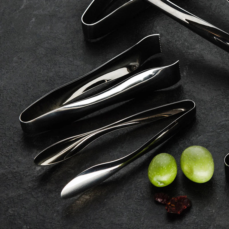 Browne - ECLIPSE Pom Tongs, 6"/15.2cm, 18/8 SS, Mirror Finish Home & Kitchen