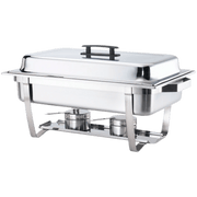 Browne - Economy Rectangular Chafer, 9qt/8.5L, 23.6x13.8x12.6"/60x35x32cm, SS Home & Kitchen