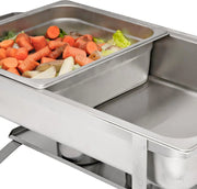 Browne - Economy Rectangular Chafer, 9qt/8.5L, 23.6x13.8x12.6"/60x35x32cm, SS Home & Kitchen