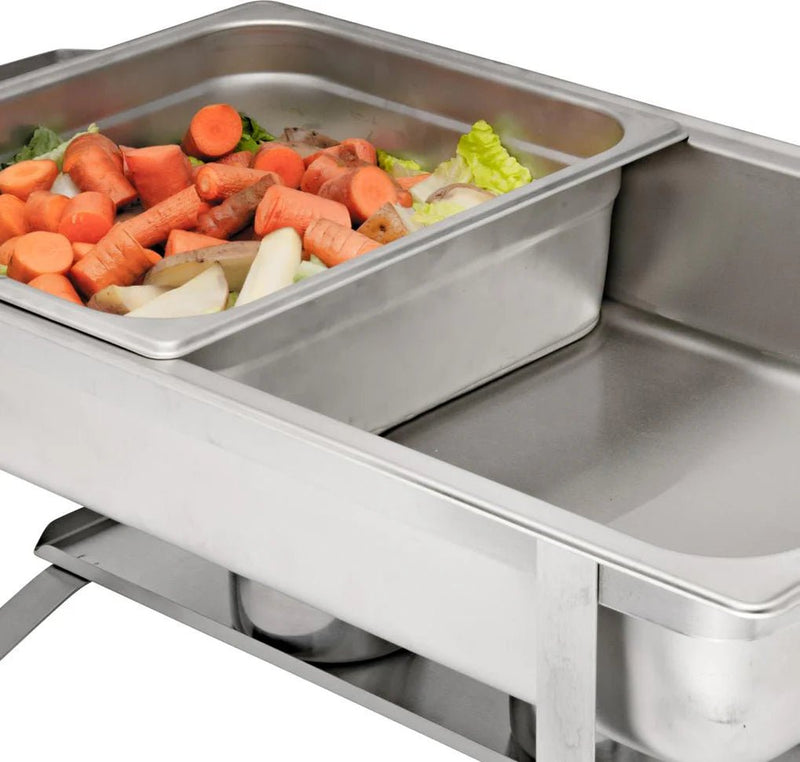 Browne - Economy Rectangular Chafer, 9qt/8.5L, 23.6x13.8x12.6"/60x35x32cm, SS Home & Kitchen