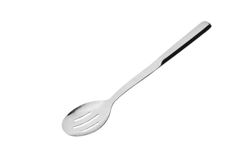 Browne - ELITE Serving Spoon, Slotted, 11.8"/30cm, SS, Mirror Finish Home & Kitchen