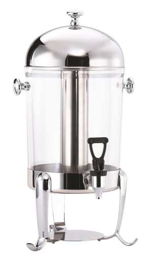 Browne - OCTAVE Juice Dispenser, 7qt/6.6L, 44 - 5oz /150 ml servings, 11x12x20", SS Top & Base Home & Kitchen