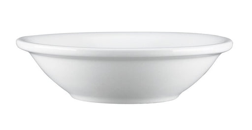 Browne - PALM Fruit Bowl, 4.75oz/144ml, 4.88x1.38"/12.4x3.5cm, Porcelain, White Home & Kitchen