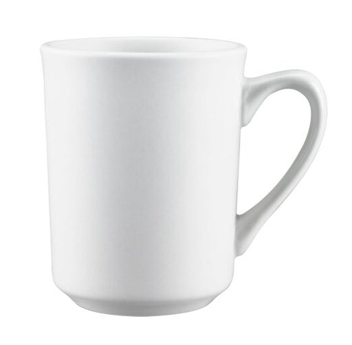 Browne - PALM Mug 8.4oz/250ml, 3x3.75"/7.6x9.5cm, Porcelain, White Home & Kitchen