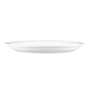 Browne - PALM Oval Platter, D - 13.1"/33.3cm, Porcelain, White Home & Kitchen