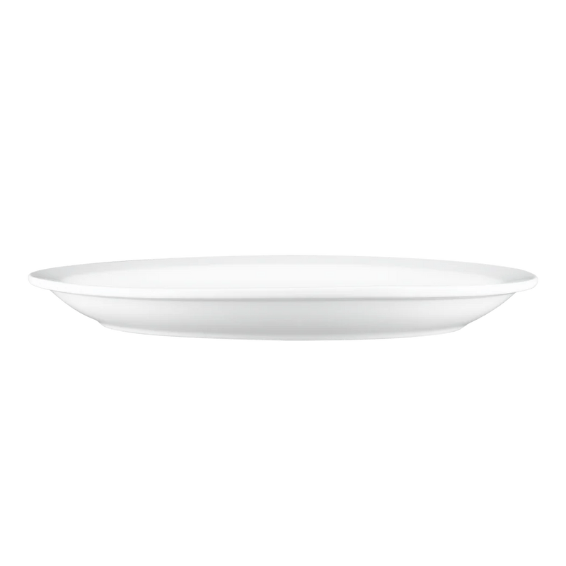 Browne - PALM Oval Platter, D - 13.1"/33.3cm, Porcelain, White Home & Kitchen