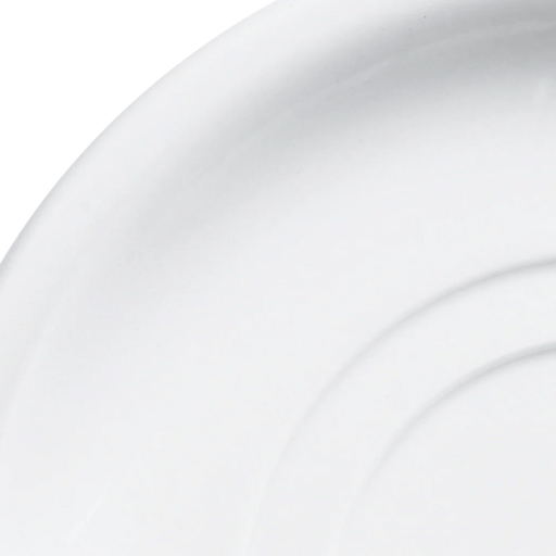 Browne - PALM Saucer, D - 6"/15.2cm, Porcelain, Double Well, White Home & Kitchen