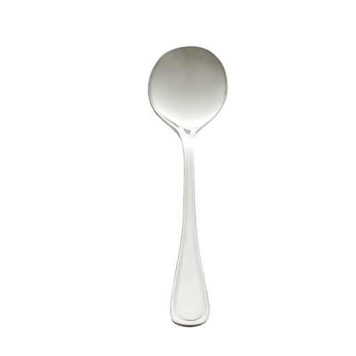 Browne - PARIS Round Soup Spoon, 7"/17.8cm, 18/0 SS, Mirror Finish Home & Kitchen