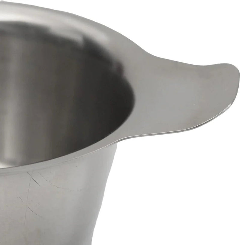 Browne - Sauce Cup, 1 - Handle, 2oz/59ml, 2.56x0.98"/6.5x2.5cm, 18/8 SS, Satin Finish Home & Kitchen